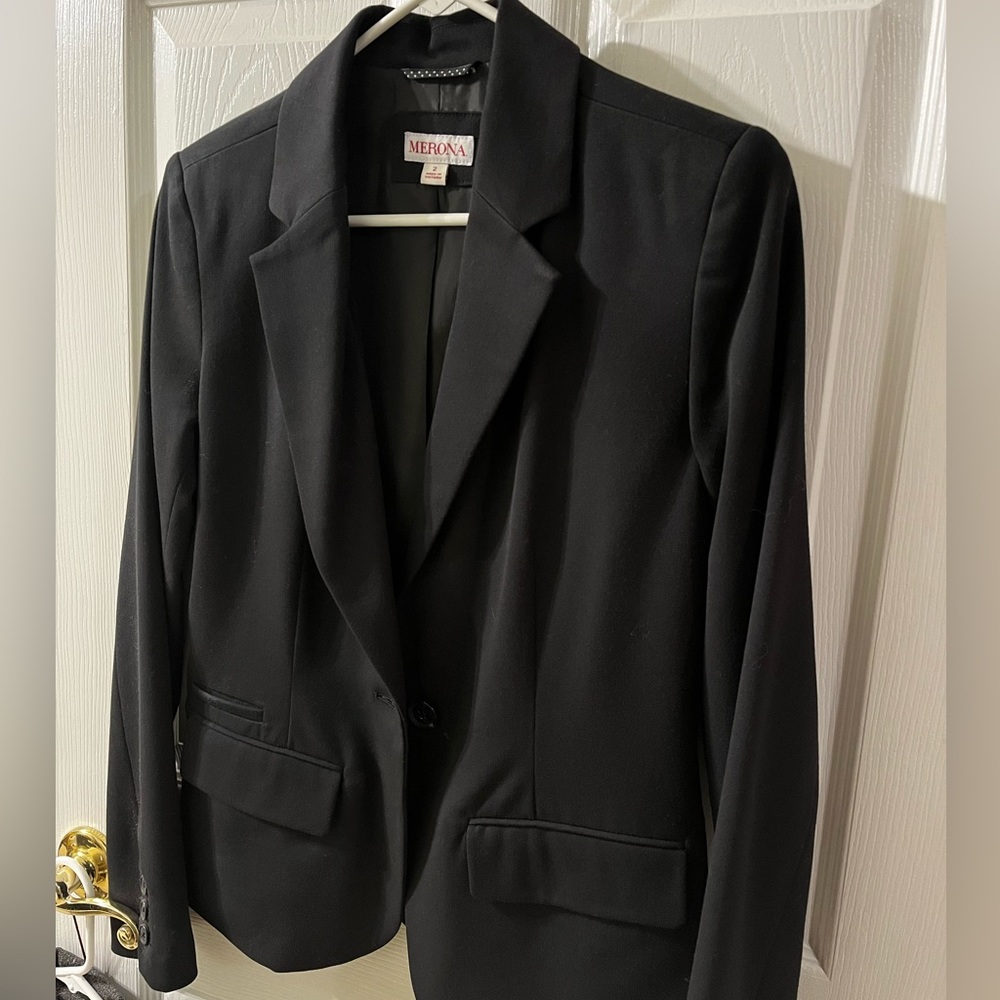 Merona Blazer; Size: 2; Color: Black